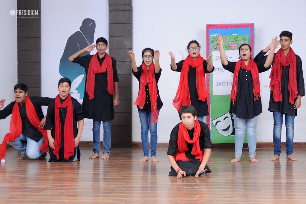 Presidium Indirapuram, PRESIDIANS CONVEY VITAL SOCIAL MESSAGES THROUGH NUKKAD NATAK