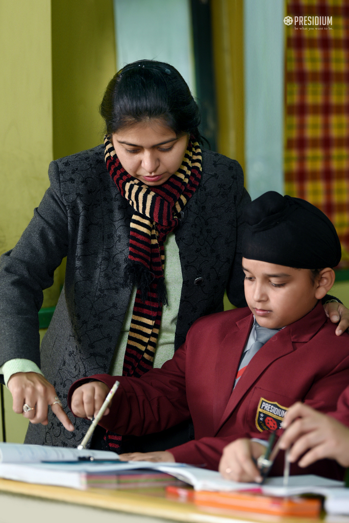 Presidium Punjabi Bagh, PRESIDIANS ENHANCE THEIR SKILLS IN PRACTICAL GEOMETRY CLASS