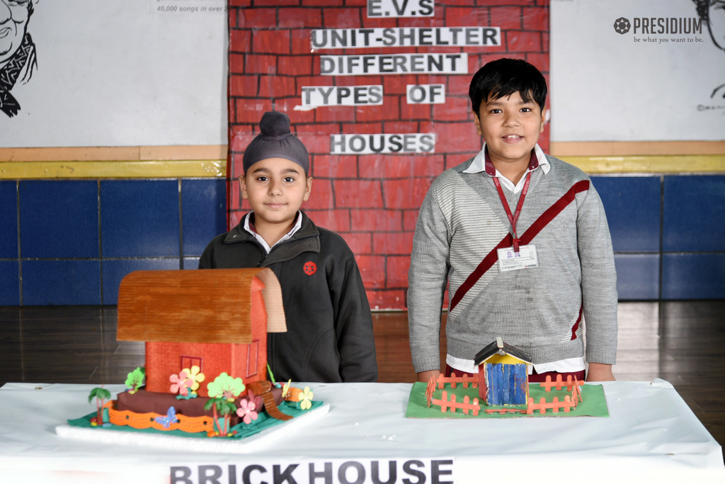 Presidium Punjabi Bagh, LEARNING ABOUT TYPES OF HOUSES WITH AN INTERESTING ACTIVITY