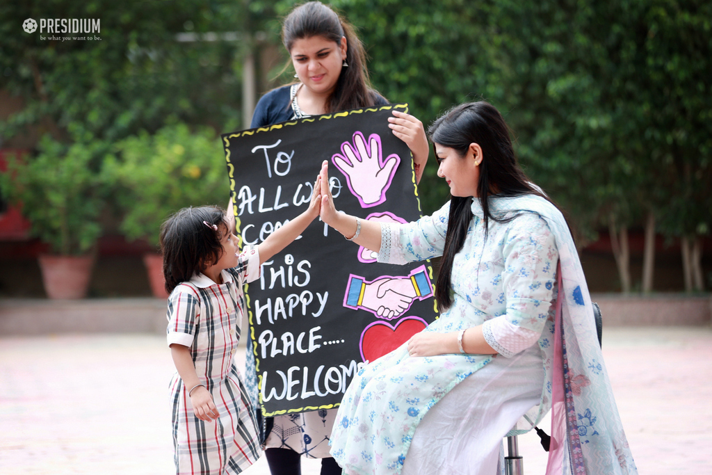 Presidium Rajnagar, THE SCHOOL ENLIVENS WITH EXCITED PRESIDIANS AFTER SUMMER BREAK! 