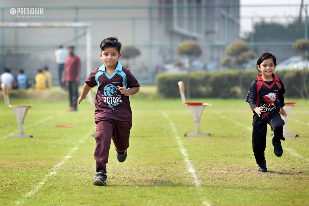 Presidium Rajnagar, SPORTS DAY SEMI FINALS: SPORTS REVEAL THE CHARACTER OF PLAYERS