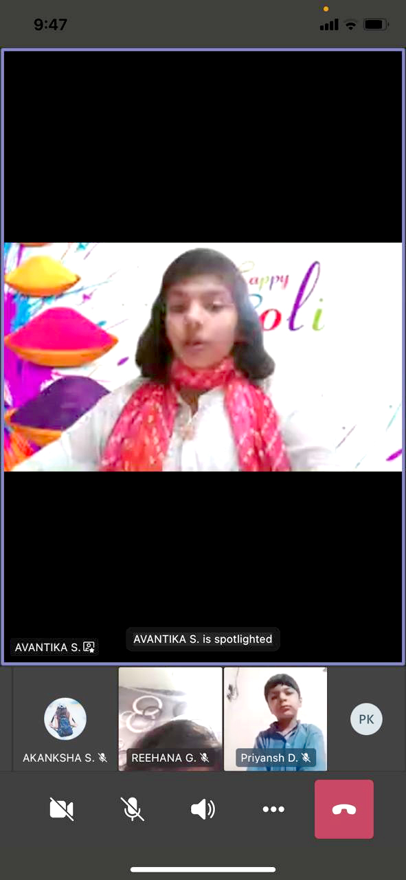 Presidium Pitampura, PRESIDIANS CELEBRATE HOLI WITH A SPECIAL ASSEMBLY! Presidium Pitampura, PRESIDIANS CELEBRATE HOLI WITH A SPECIAL ASSEMBLY!