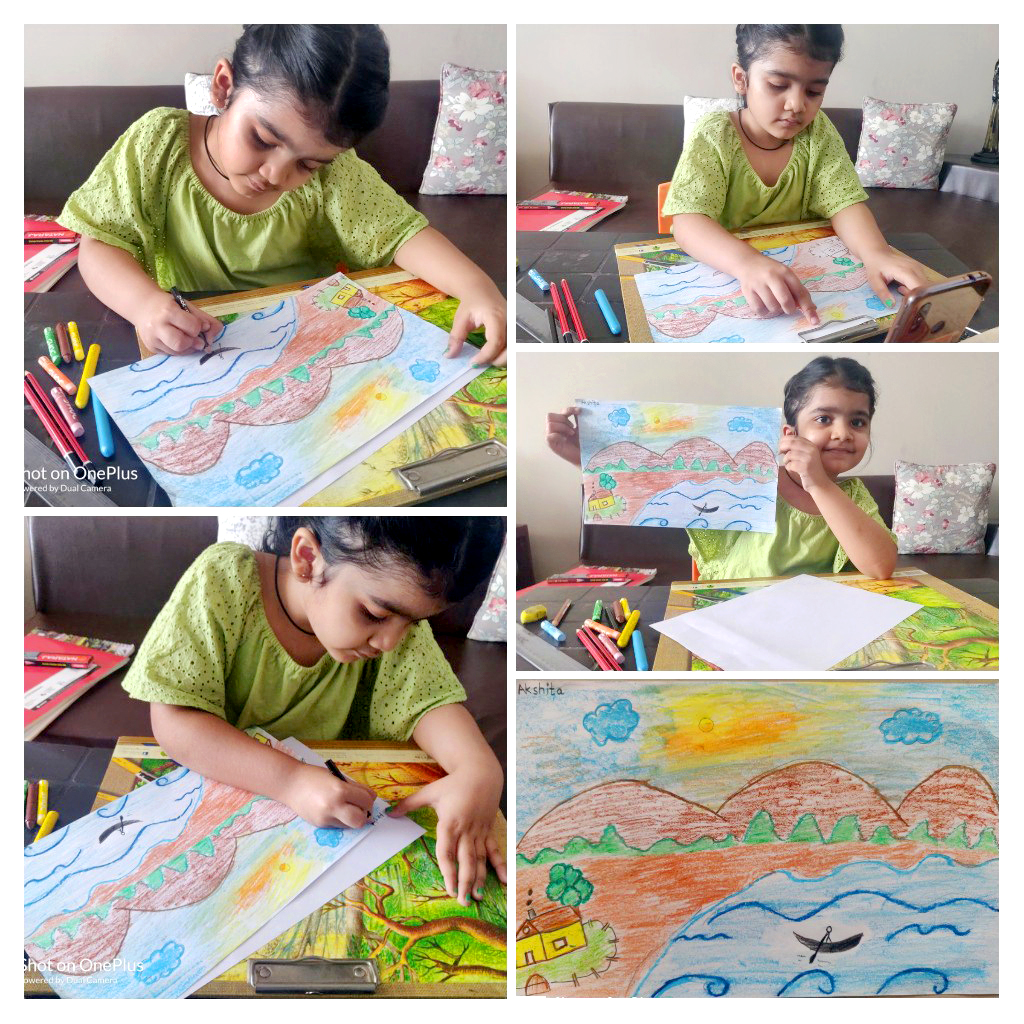 Presidium Indirapuram, PRESIDIANS SHOWCASE THEIR CREATIVE SKILLS WITH THEIR ARTWORK