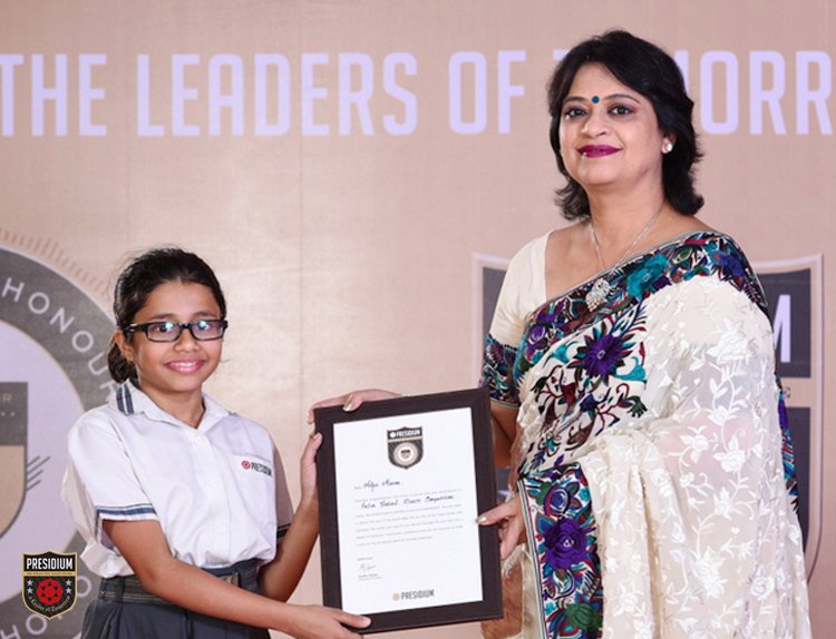 Presidium Indirapuram, PRESIDIUM’S YOUNG ACHIEVERS ACKNOWLEDGED AT CHAIRPERSON HONOURS-A GRAND CEREMONY