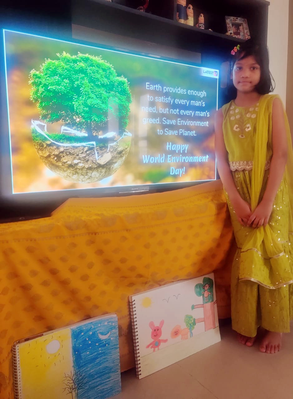 Presidium Gurgaon-57, STUDENTS SPREAD AWARENESS ABOUT ENVIRONMENT CONSERVATION