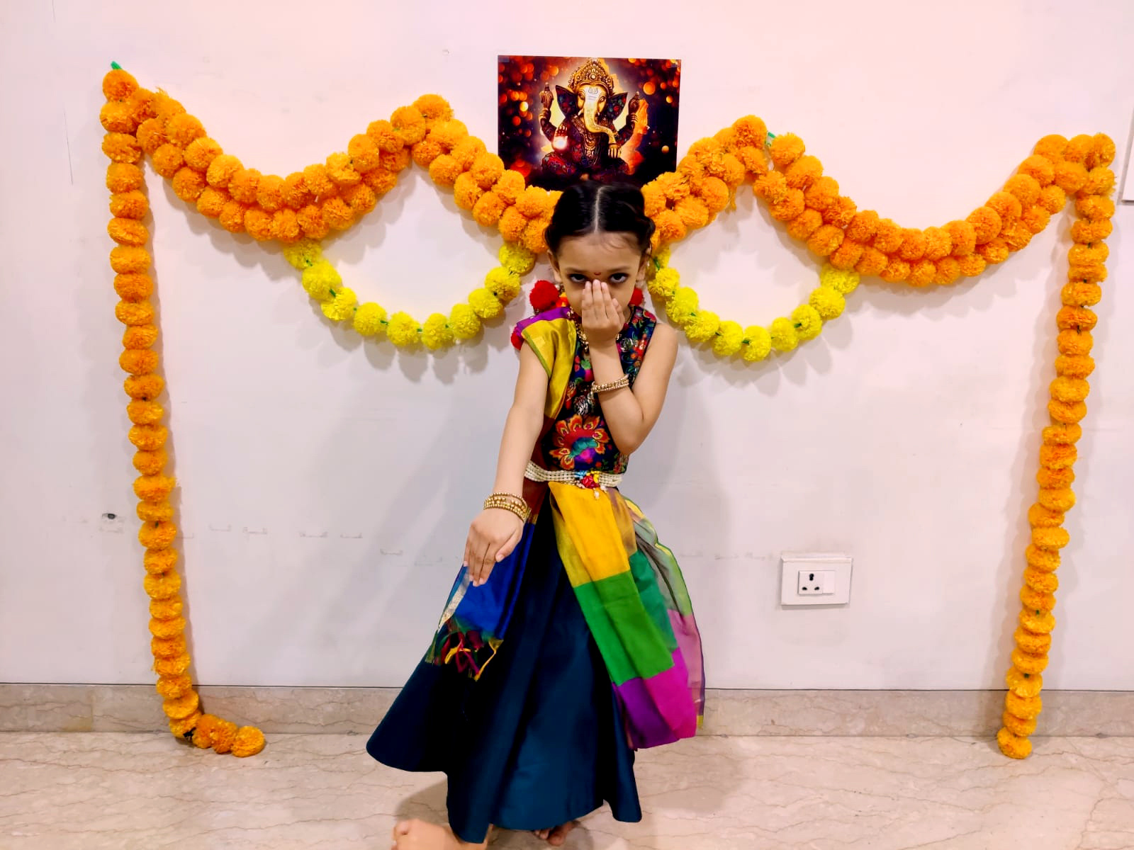 Presidium Vivek Vihar, PRESIDIANS MARK THE PIOUS DAY OF GANESH CHATURTHI, VIRTUALLY!