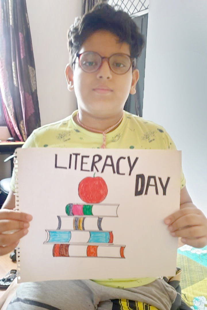 Presidium Vivek Vihar, PRESIDIANS PLEDGE TO INTEGRATE LITERACY FOR NEW INDIA!