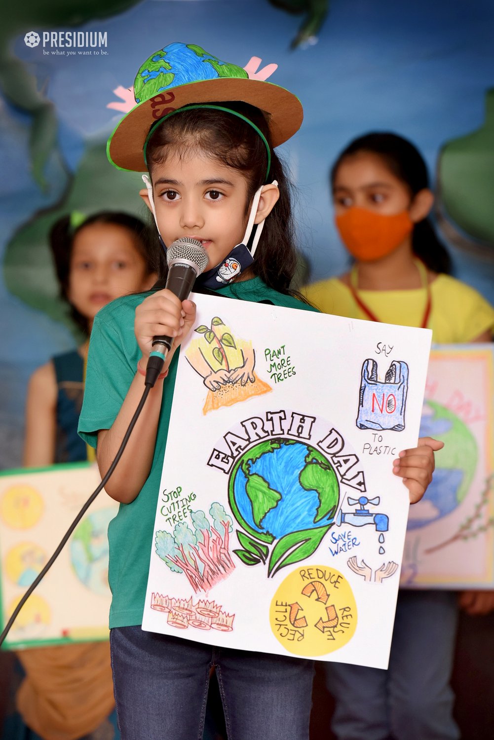 Presidium Gurgaon-57, EARTH DAY: YOUNG ENVIRONMENTALISTS MAKE A DIFFERENCE! 