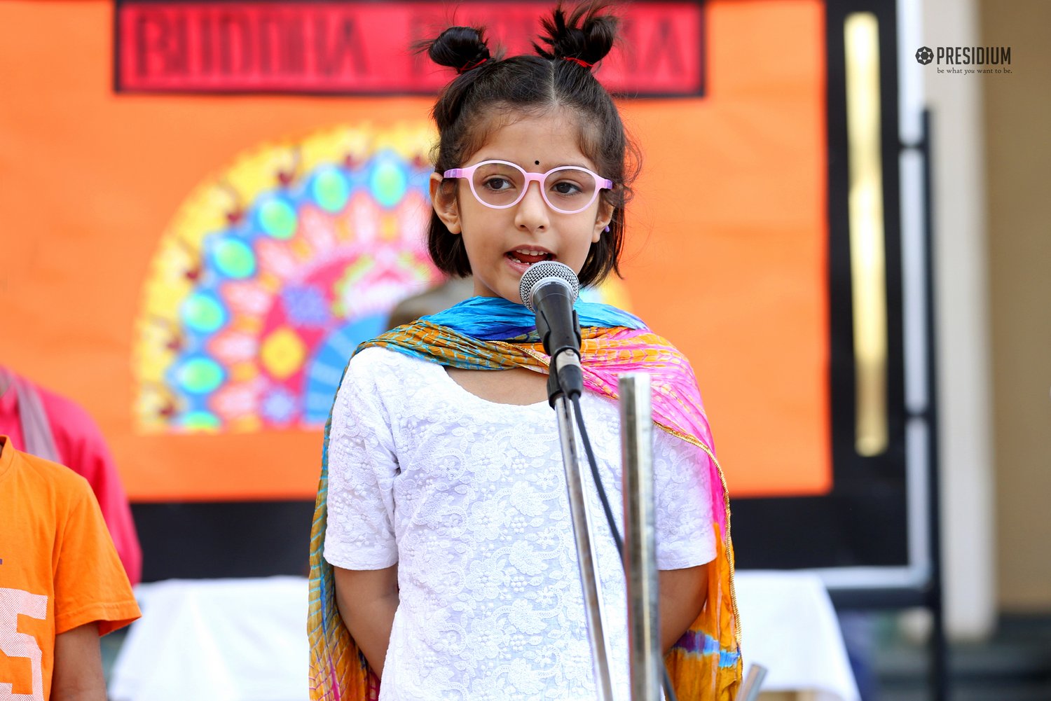 Presidium Gurgaon-57, BUDDHA PURNIMA: STUDENTS SPREAD MESSAGE OF UNIVERSAL BROTHERHOOD