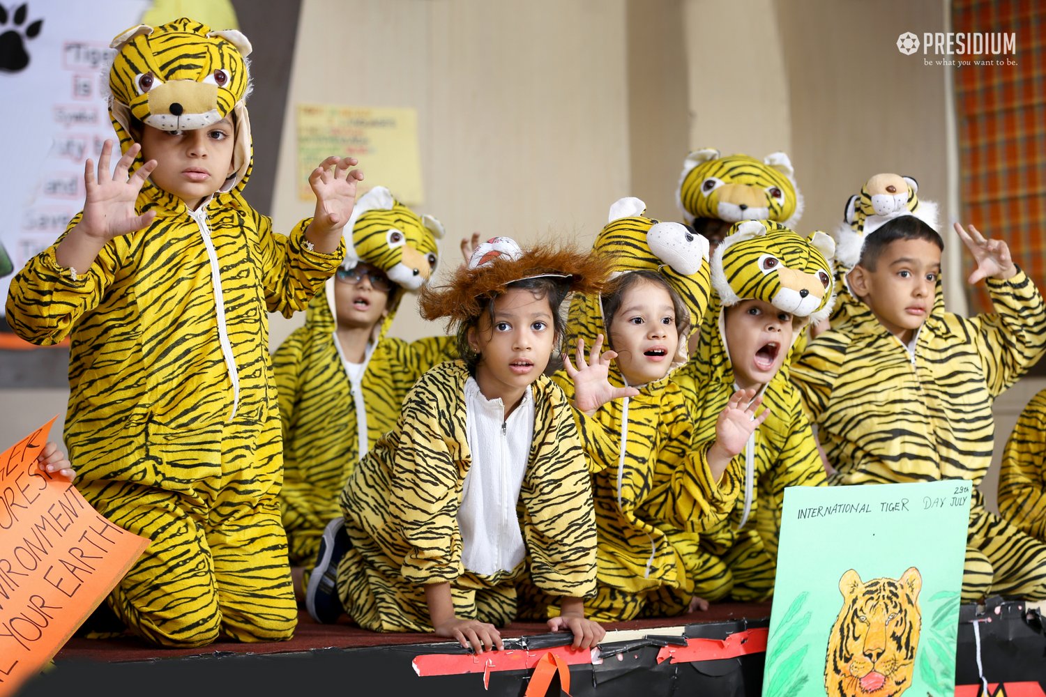 Presidium Noida-31, TOGETHER WE CAN SAVE THE TIGER FROM EXTINCTION Presidium Noida-31, TOGETHER WE CAN SAVE THE TIGER FROM EXTINCTION