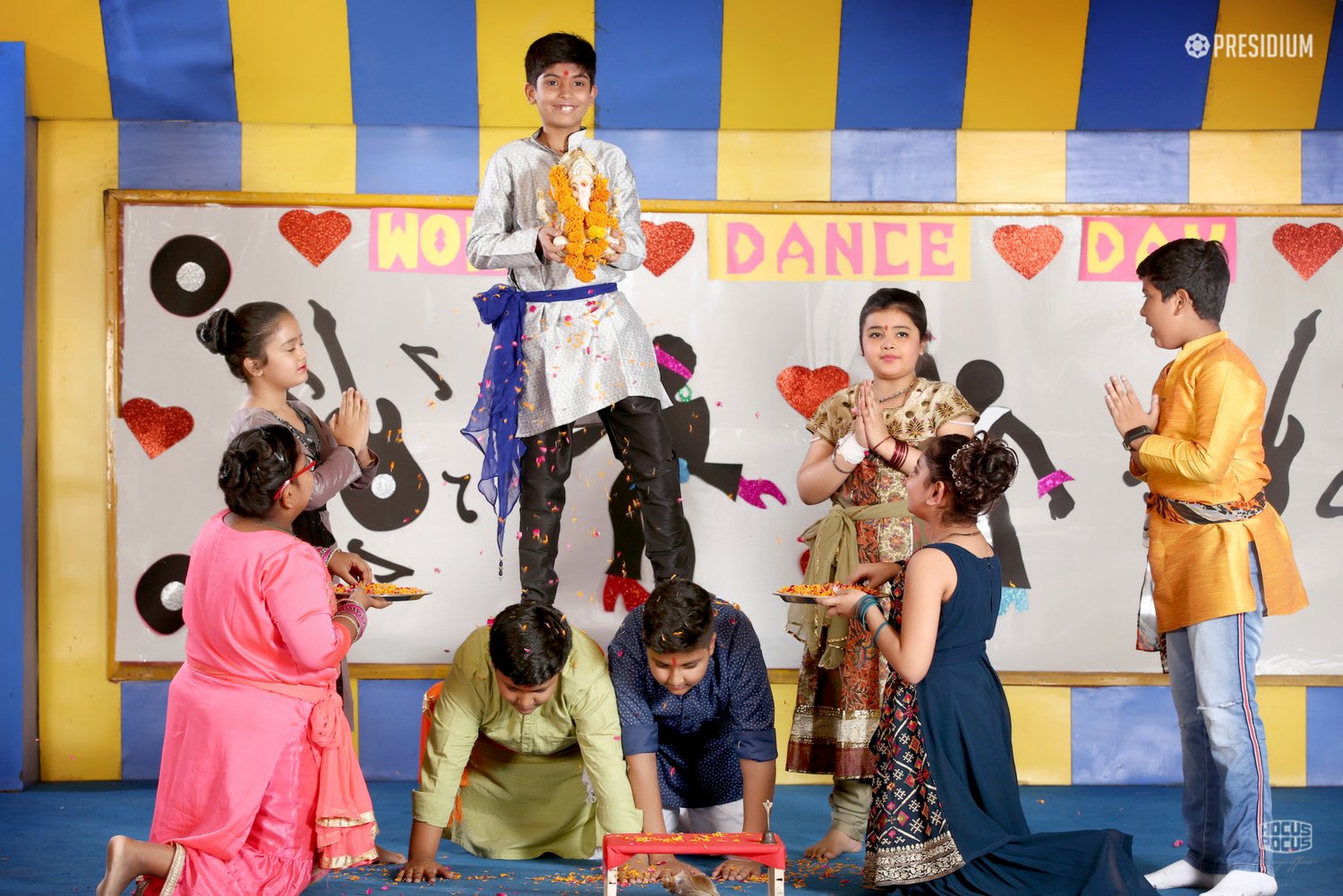 Presidium Punjabi Bagh, STUDENTS SHOWCASE THEIR ENERGETIC DANCE MOVES ON WORLD DANCE DAY