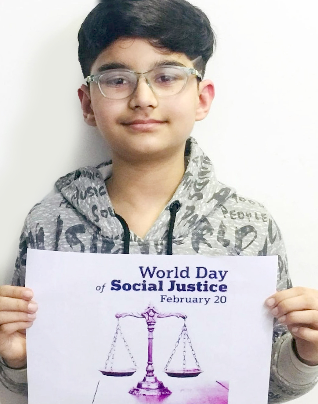 Presidium Punjabi Bagh, PRESIDIANS PROMOTE JUSTICE ON WORLD DAY OF SOCIAL JUSTICE