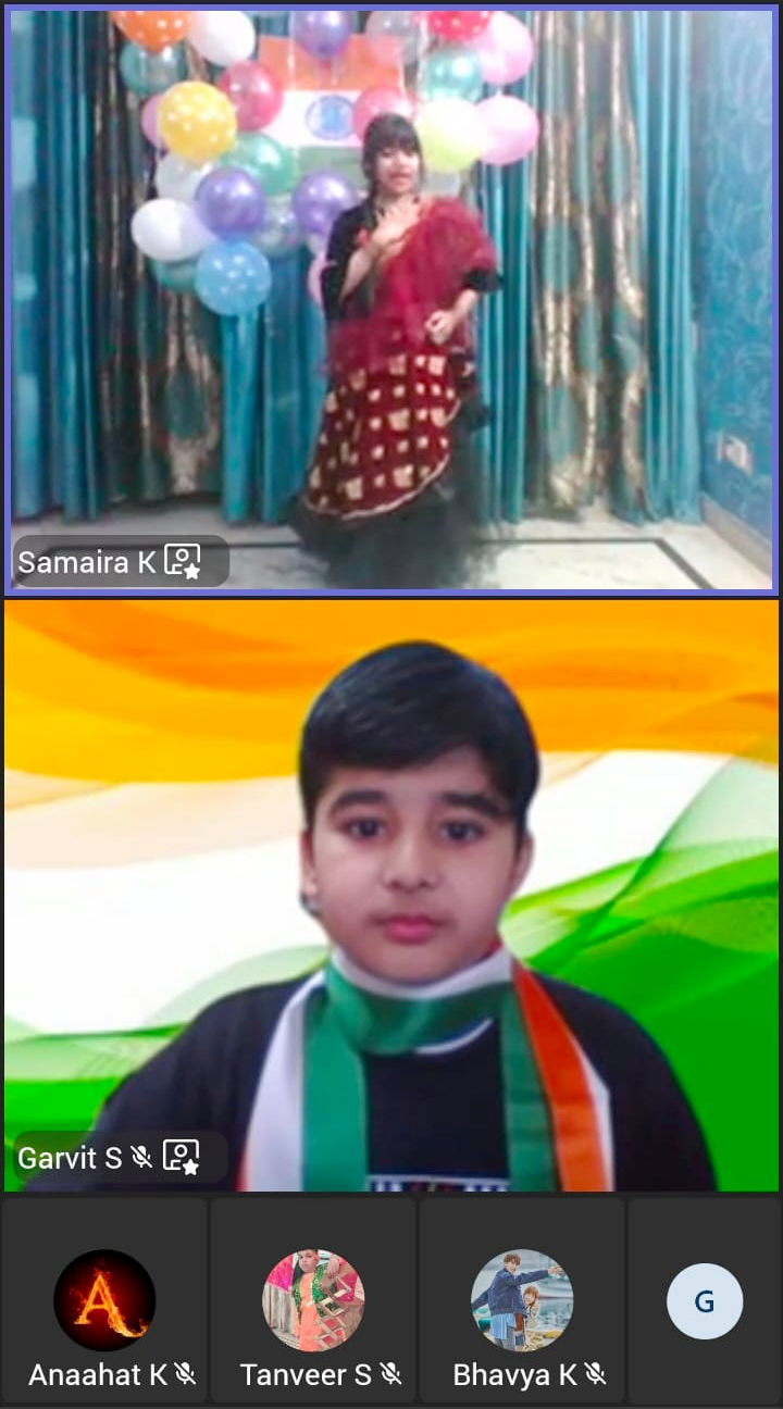 Presidium Pitampura, STUDENTS CELEBRATE THE PROUD INDIAN IN THEM ON REPUBLIC DAY