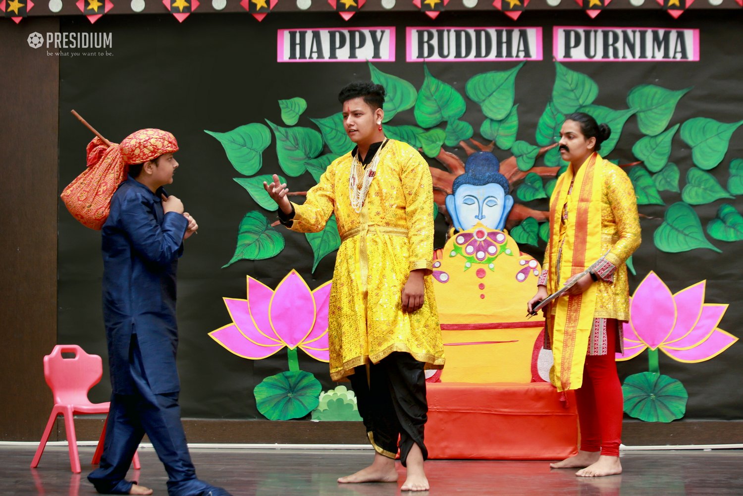 Presidium Rajnagar, YOUNG PRESIDIANS TAKE INSPIRATION FROM THE LIFE OF LORD BUDDHA Presidium Rajnagar, YOUNG PRESIDIANS TAKE INSPIRATION FROM THE LIFE OF LORD BUDDHA