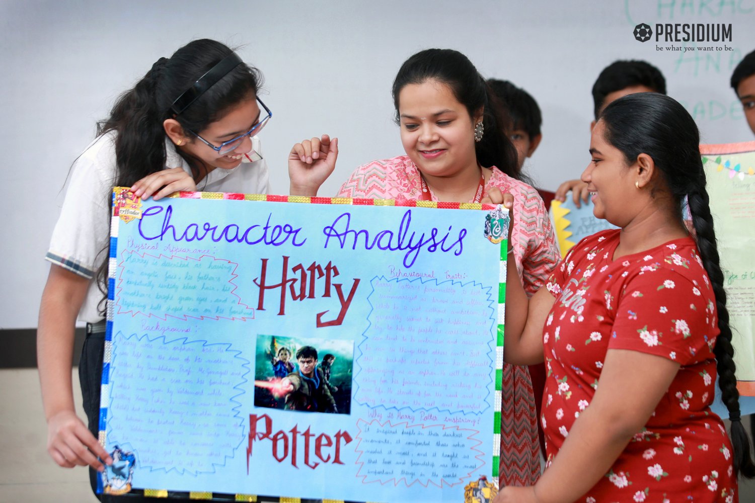 Presidium Rajnagar, STUDENTS LEARN THE ART OF CHARACTER ANALYSIS!