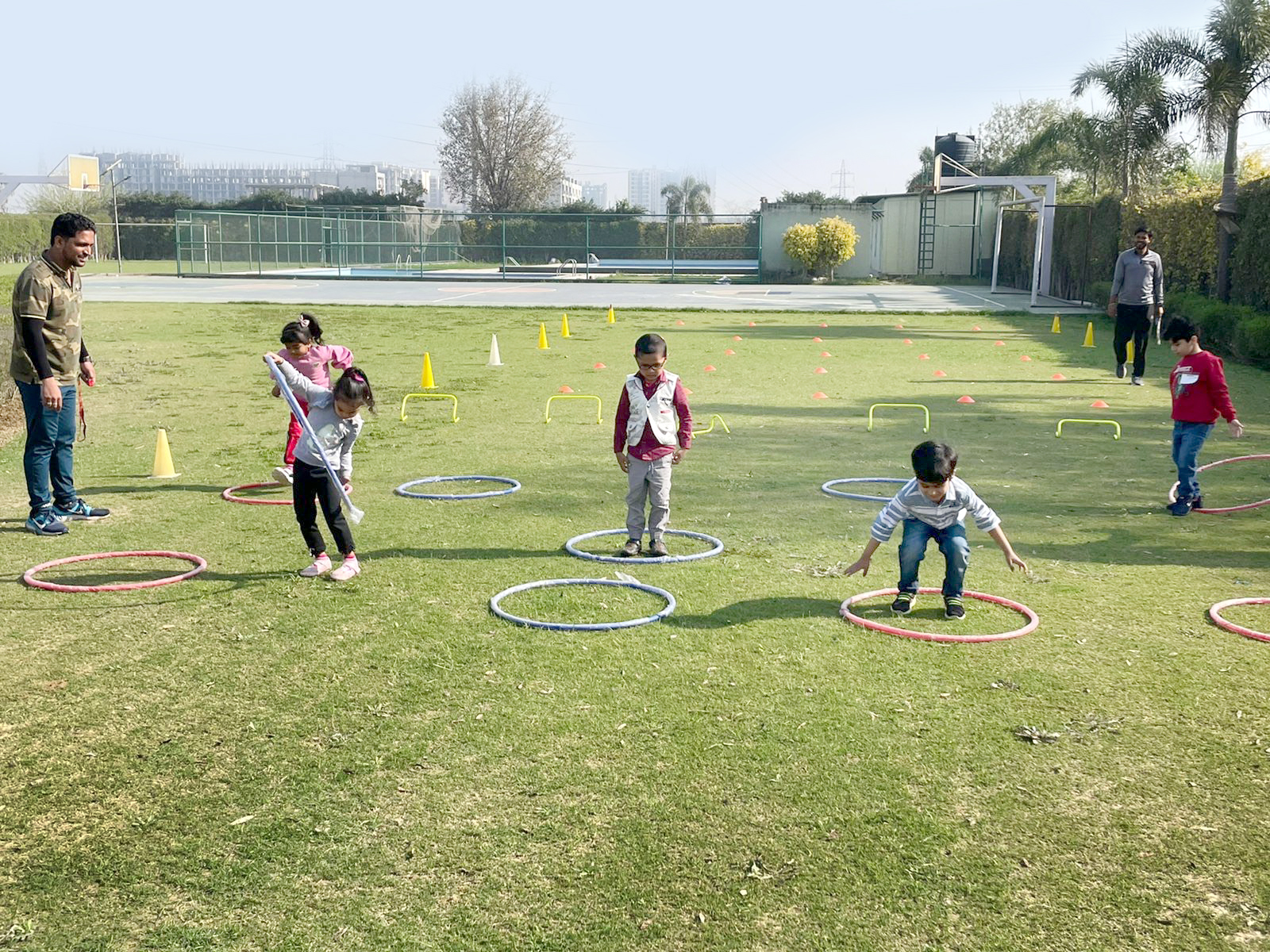 Presidium Rajnagar, STUDENTS PARTICIPATE IN MARATHON WITH SHEER ENTHUSIASM