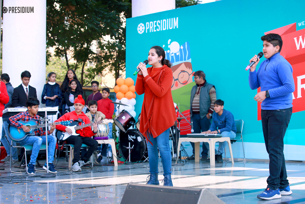 Presidium Gurgaon-57, MEMORABLE WINTER CARNIVAL CELEBRATION WITH DEAR SUDHA MA’AM