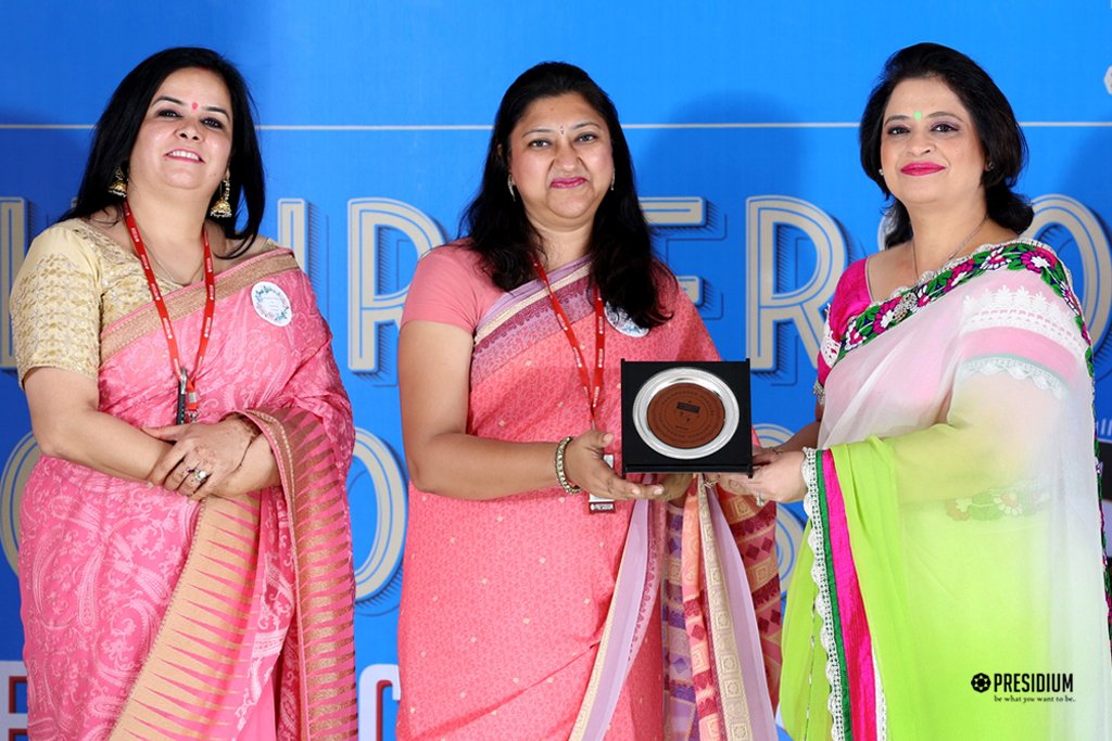 Presidium Gurgaon-57, CHAIRPERSON HONOURS FOR TEACHERS - SALUTING THE SPIRIT OF GURUS