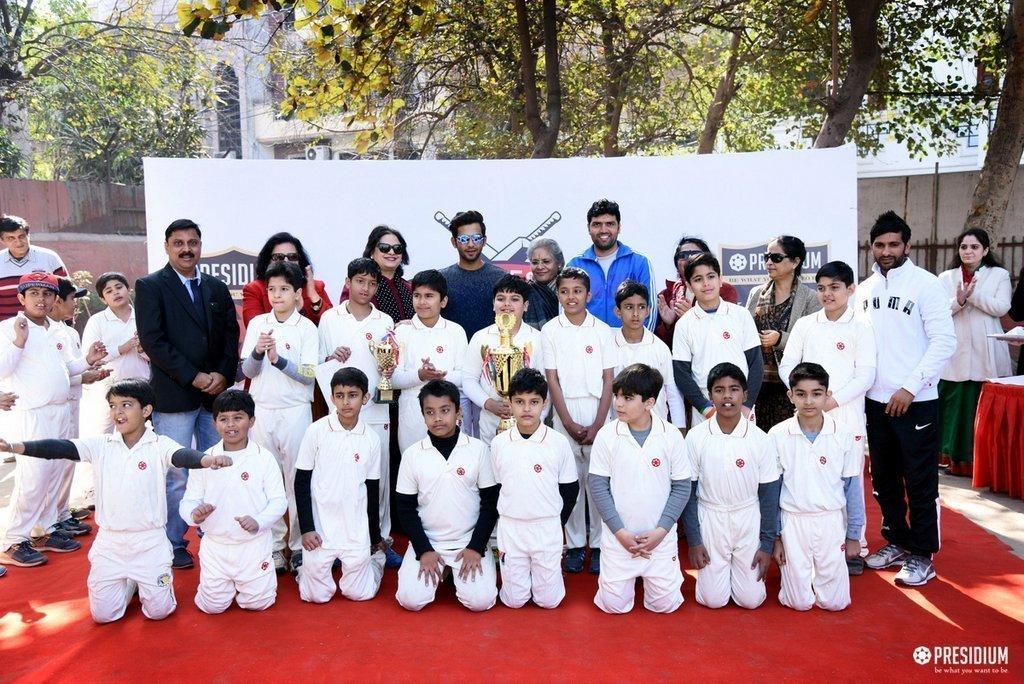 Presidium Gurgaon-57, INTER PRESIDIUM CRICKET TOURNAMENT: A DISPLAY OF UNMATCHED TALENT