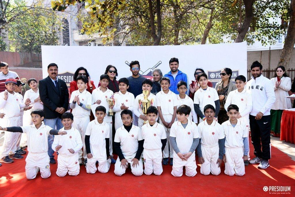 Presidium Gurgaon-57, INTER PRESIDIUM CRICKET TOURNAMENT: A DISPLAY OF UNMATCHED TALENT