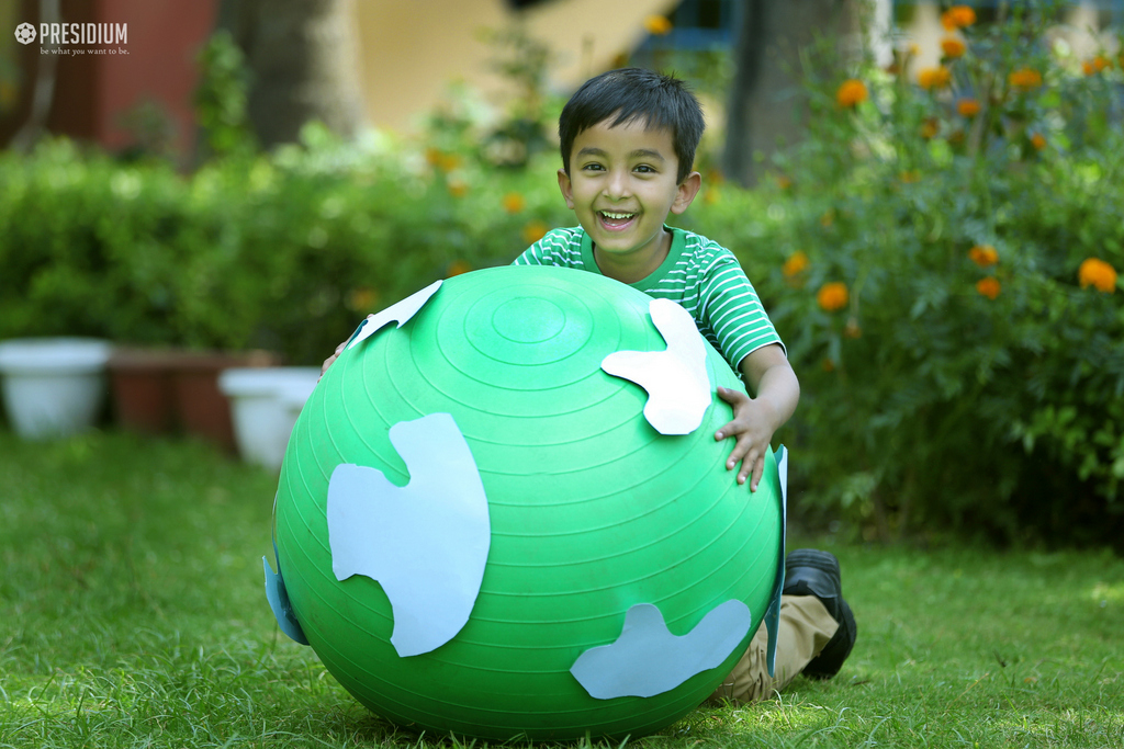 Presidium Dwarka-6, PRESIDIANS SLOGANEER ‘CLEAN EARTH, GREEN EARTH’ ON EARTH DAY