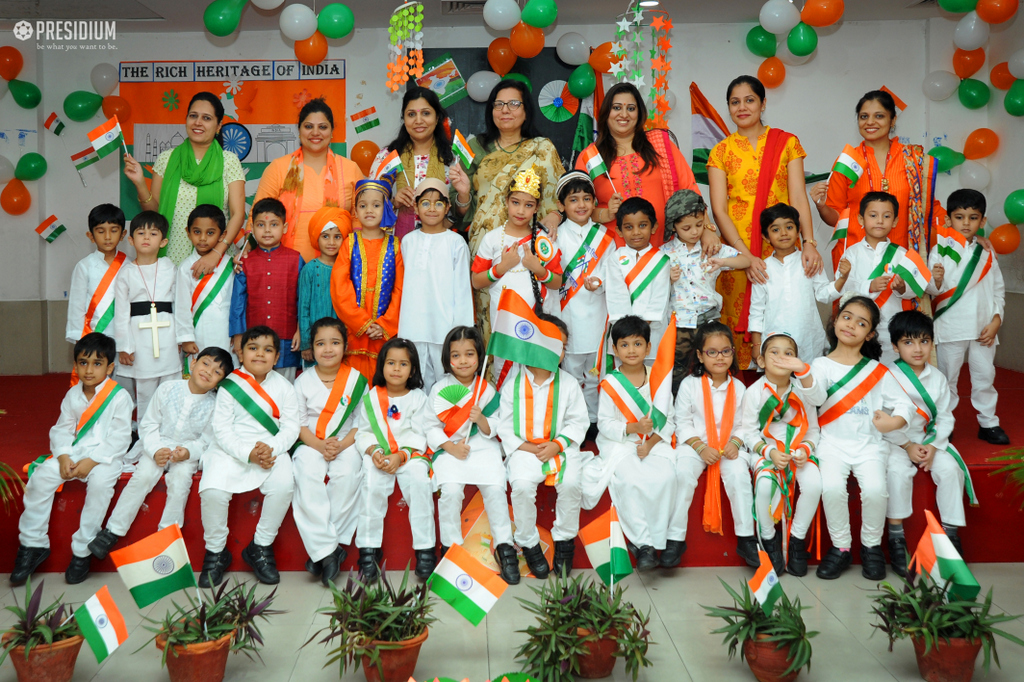 Presidium Gurgaon-57, STUDENTS CELEBRATE INDEPENDENCE DAY WITH AN ARRAY OF COMPETITIONS