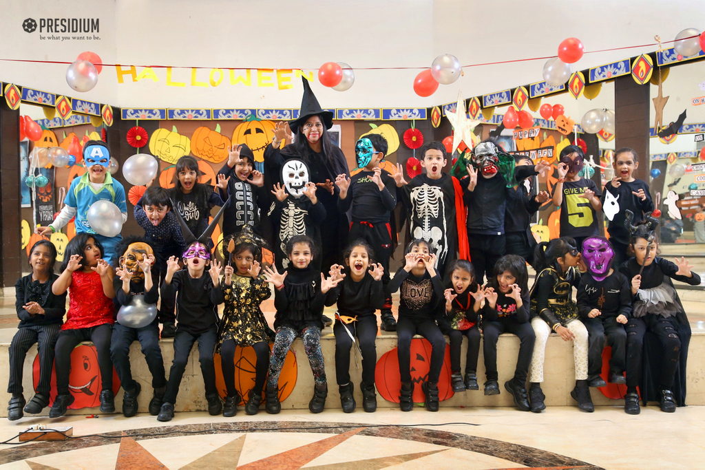 Presidium Indirapuram, SPOOKY HALLOWEEN CELEBRATION IN PRESIDIUM WITH TRICKS OR TREATS