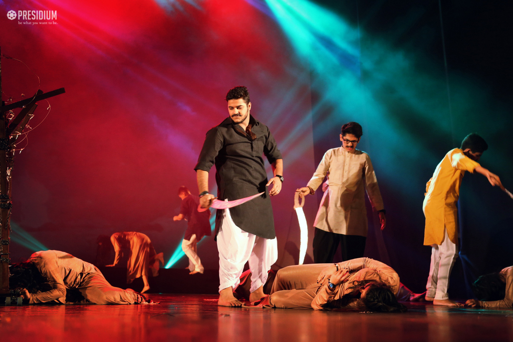 Presidium Indirapuram, संगीतमय नाट्य प्रस्तुति 'नब्बे' ने सभी को भाव-विभोर कर दिया