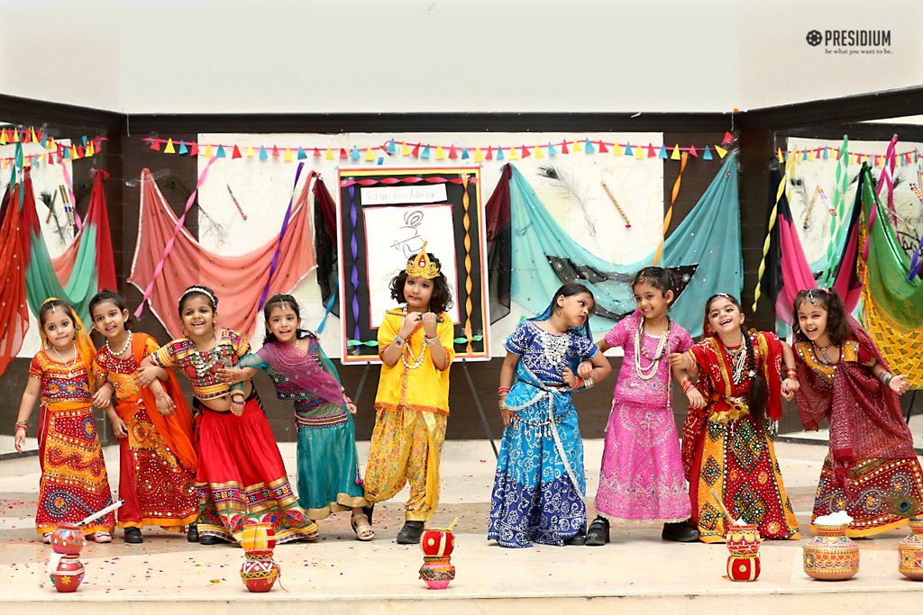 Presidium Indirapuram, HEAVENLY JANMASHTAMI CELEBRATIONS BY THE EXCITED PRE-PRIMARY WING