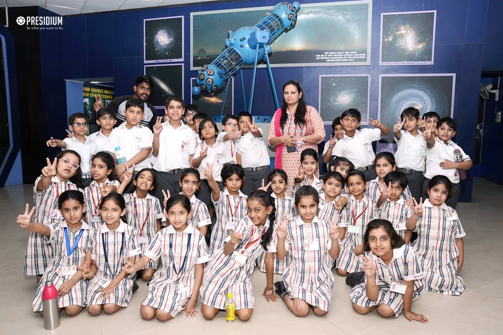 Presidium Gurgaon-57, PRESIDIANS TAKE A RIDE TO GALAXY OF STARS AT NEHRU PLANETARIUM