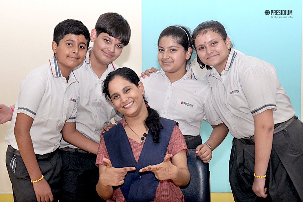 Presidium Indirapuram, PRESIDIANS FROM IP VISIT SPARSH TO SEE THEIR DEAR SPECIAL FRIENDS