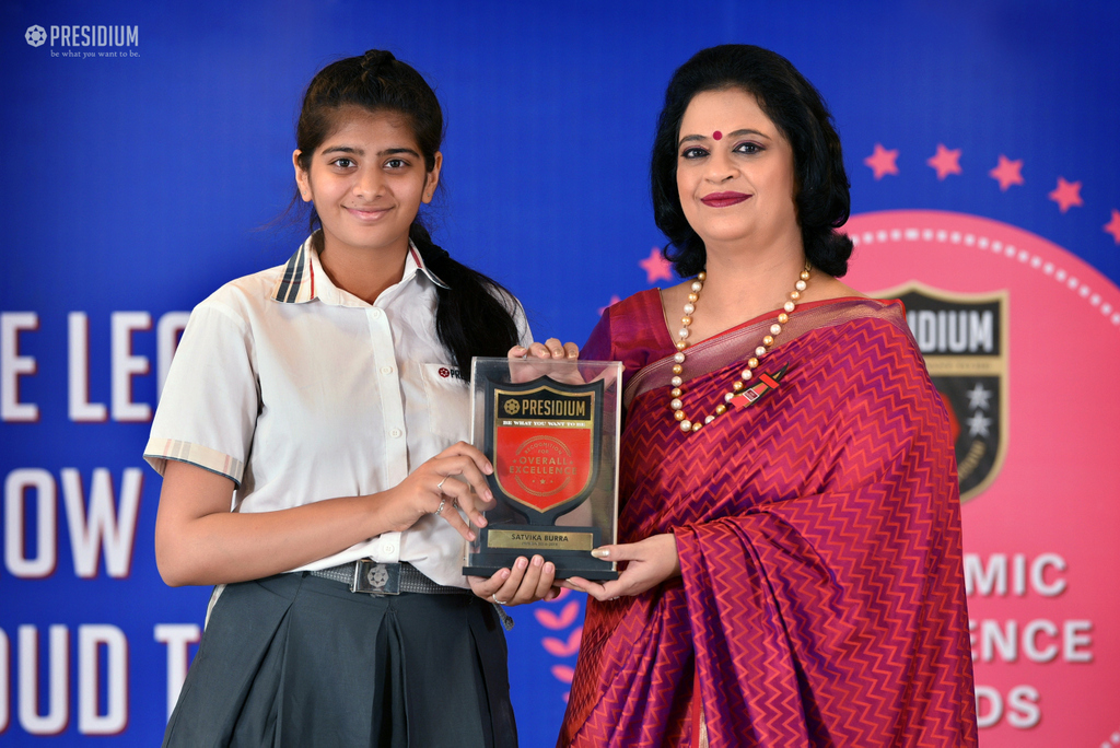 Presidium Gurgaon-57, ACADEMIC EXCELLENCE AWARDS LAUDS EFFORTS OF STUDENTS IN 2018-19