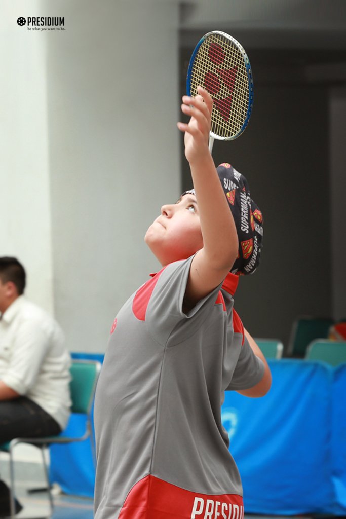 Presidium Gurgaon-57, BADMINTON TOURNAMENT: GIRL POWER LIFTS RUNNERS-UP TROPHY