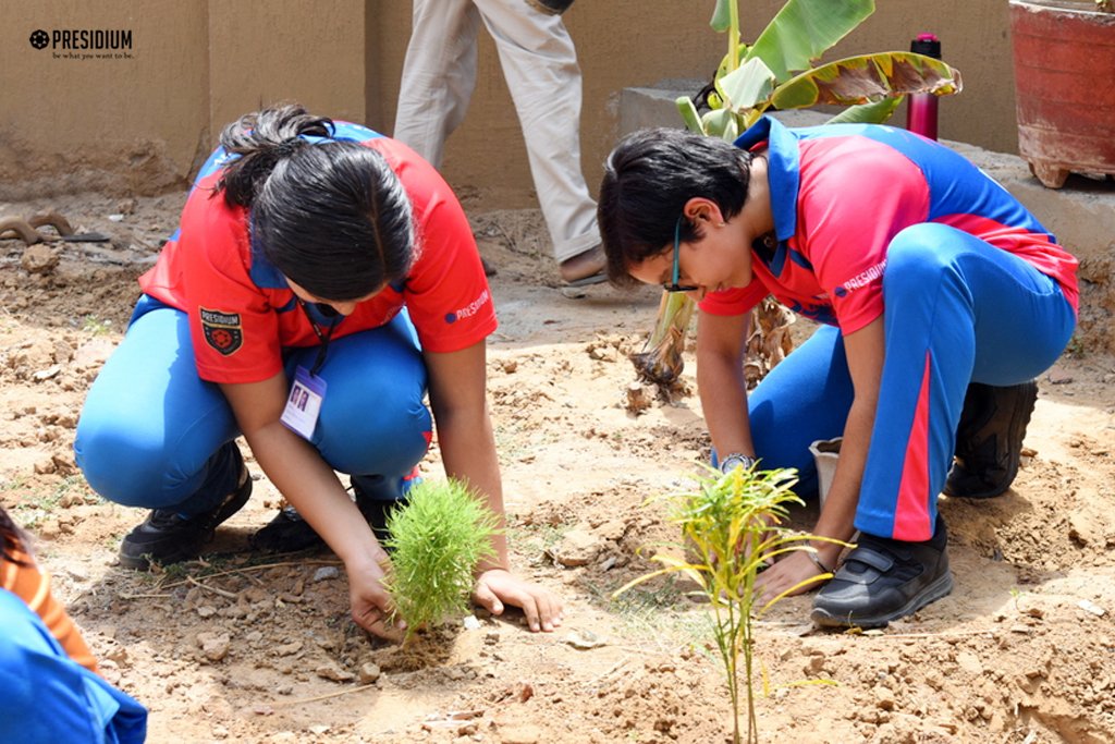 Presidium Gurgaon-57, AMBASSADORS OF NATURE PLEDGE TO PRESERVE MOTHER EARTH