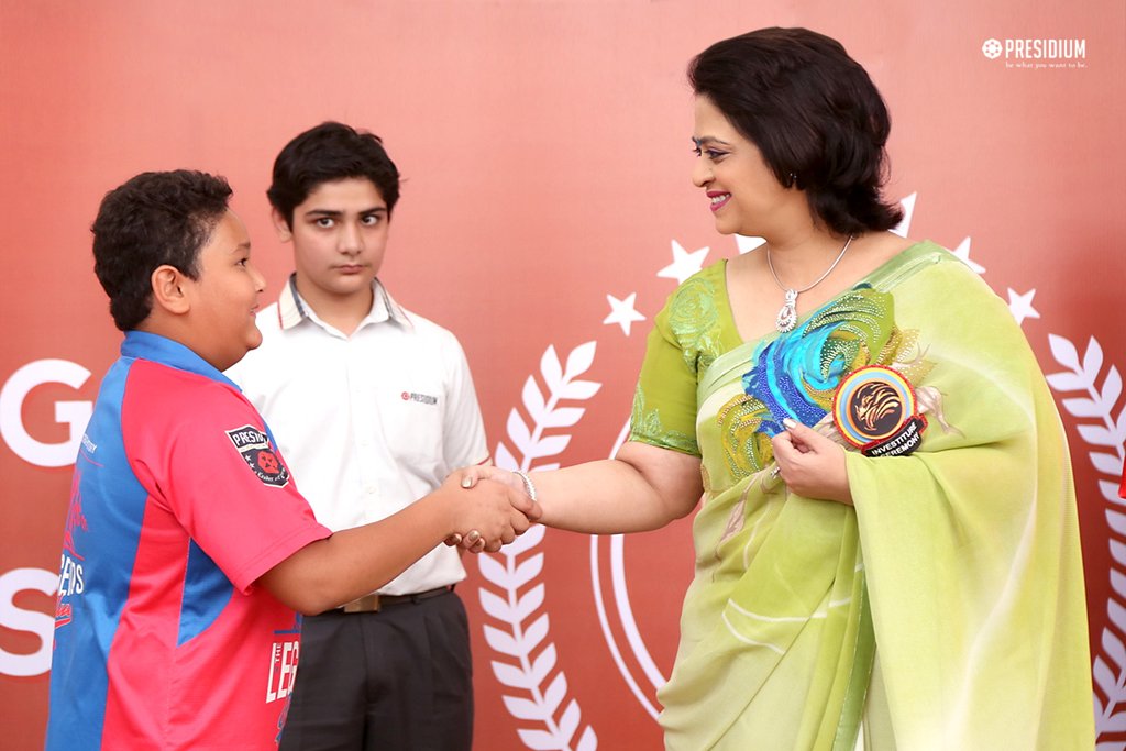 Presidium Rajnagar, CROWNING THE LEADERS OF TOMORROW AT INVESTITURE CEREMONY