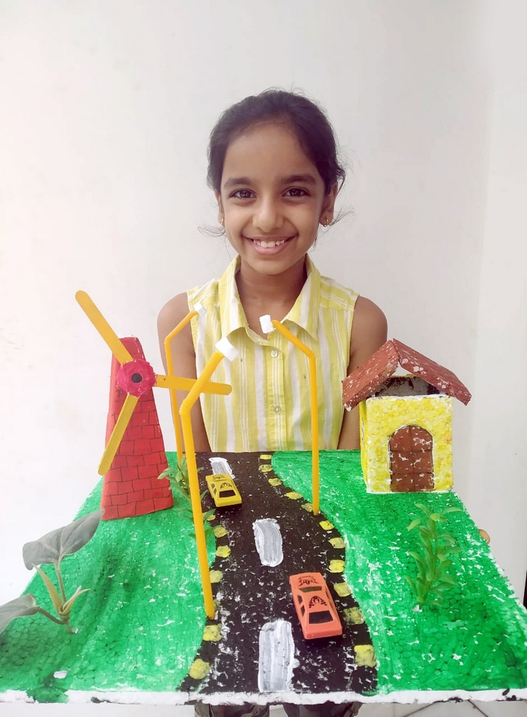 Presidium Rajnagar, PRESIDIANS DESIGN RENEWABLE ENERGY MODELS TO CREATE AWARENESS!