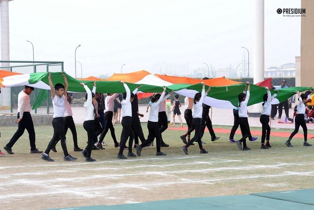 Presidium Gurgaon-57, PATRIOTIC FERVOR SOARS HIGH AT PRESIDIUM GGN-57