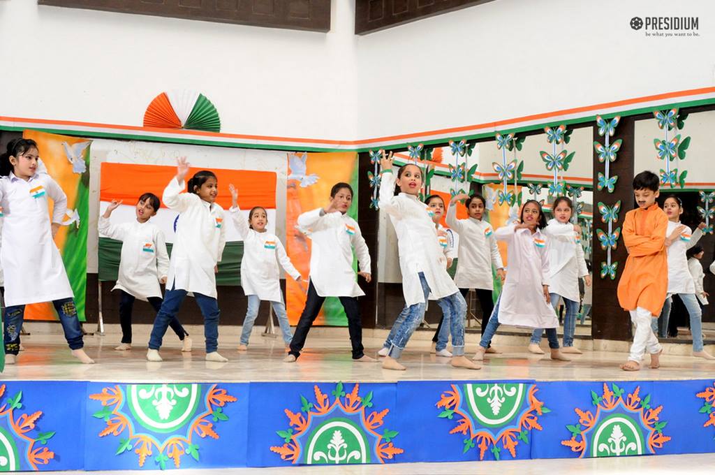 Presidium Indirapuram, PATRIOTIC PRESIDIANS CELEBRATE 69TH REPUBLIC DAY WITH ZEST