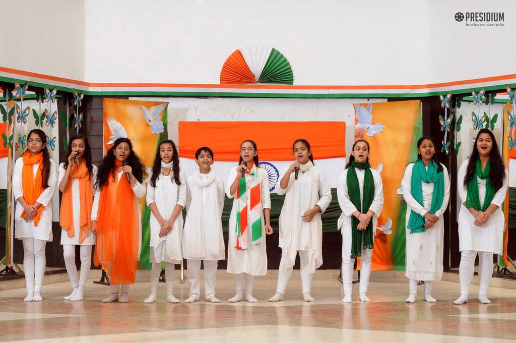 Presidium Indirapuram, PATRIOTIC PRESIDIANS CELEBRATE 69TH REPUBLIC DAY WITH ZEST