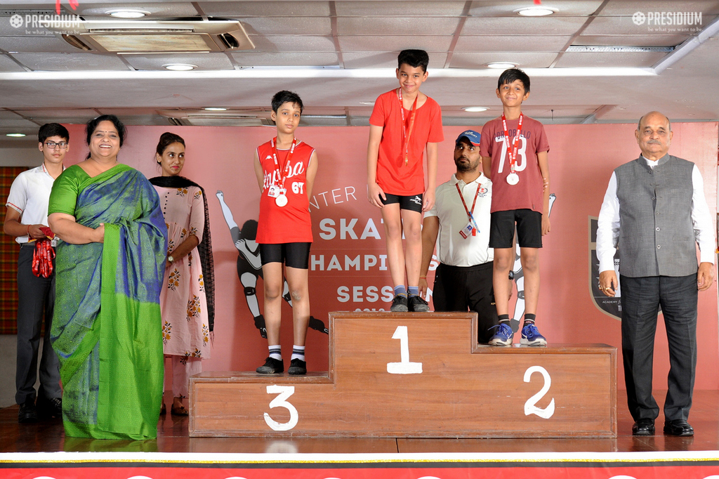 Presidium Indirapuram, SKATERS PARTICIPATE IN 2ND INTER-PRESIDIUM SKATING CHAMPIONSHIP 