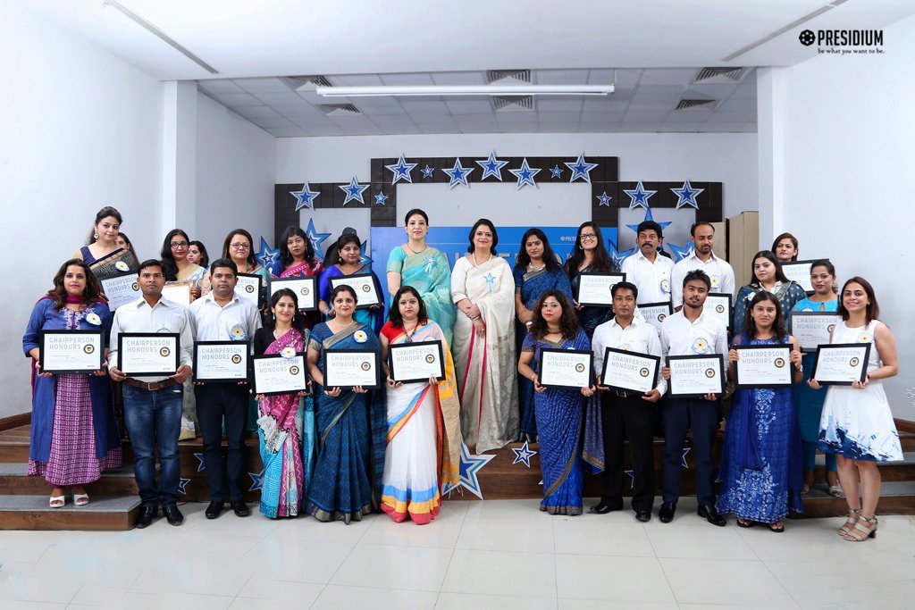Presidium Indirapuram, CHAIRPERSON HONOURS FOR TEACHERS - APPLAUDING THE NATION-BUILDERS