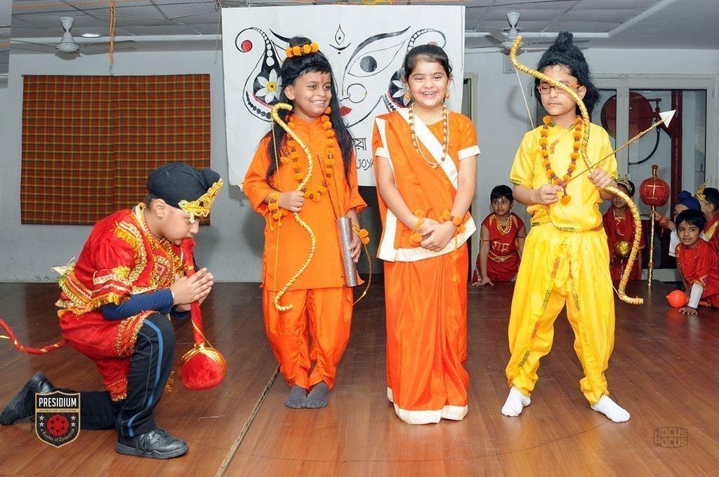 Presidium Rajnagar, PRESIDIANS CELEBRATE DUSSEHRA WITH GREAT CHEER AND APLOMB