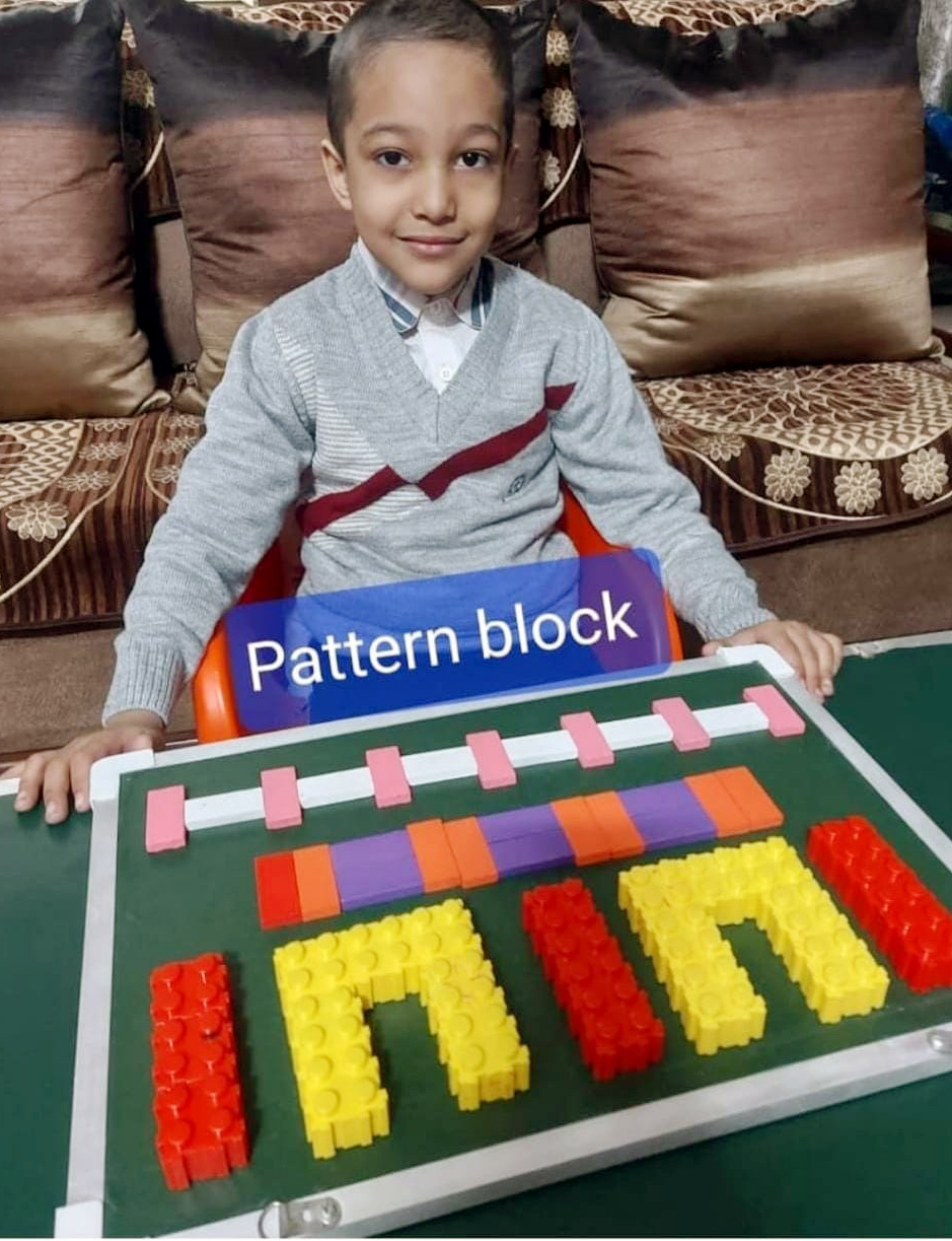 Presidium Dwarka-6, STUDENTS LEARN ABOUT THE DIFFERENT TYPES OF PATTERNS