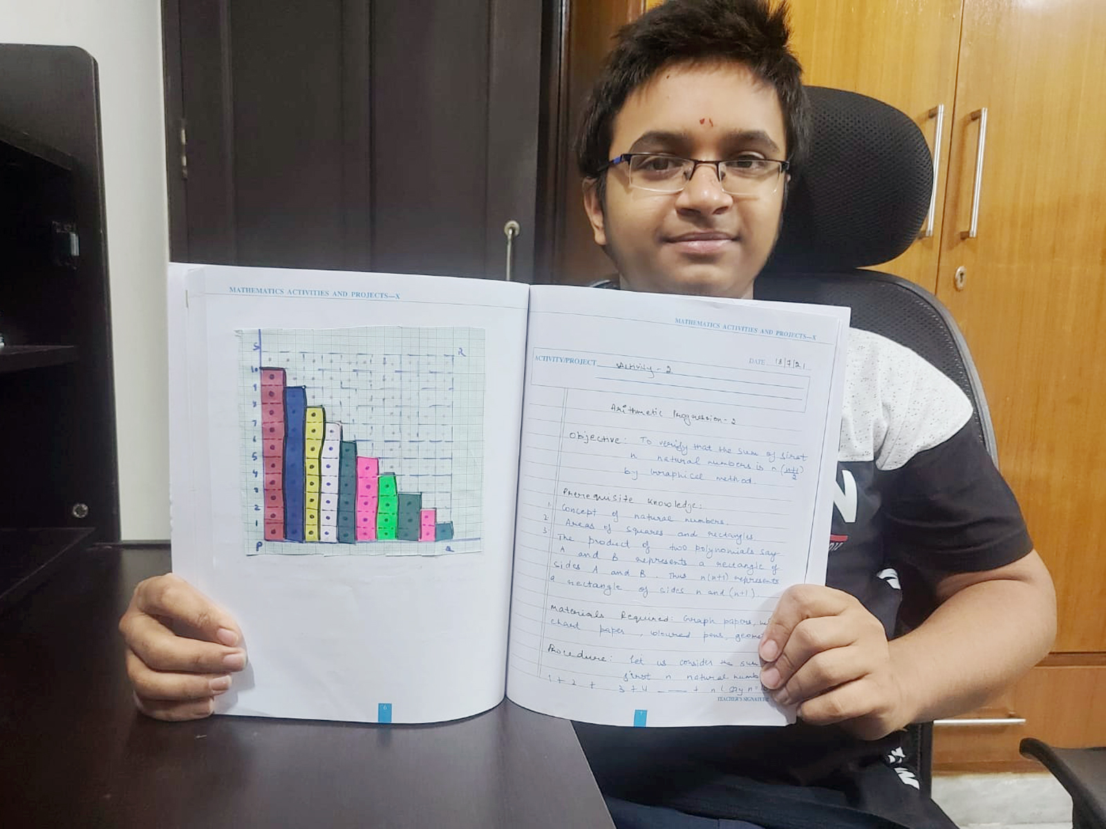 Presidium Gurgaon-57, STUDENTS STRENGTHEN THEIR UNDERSTANDING OF ARITHMETIC PROGRESSION