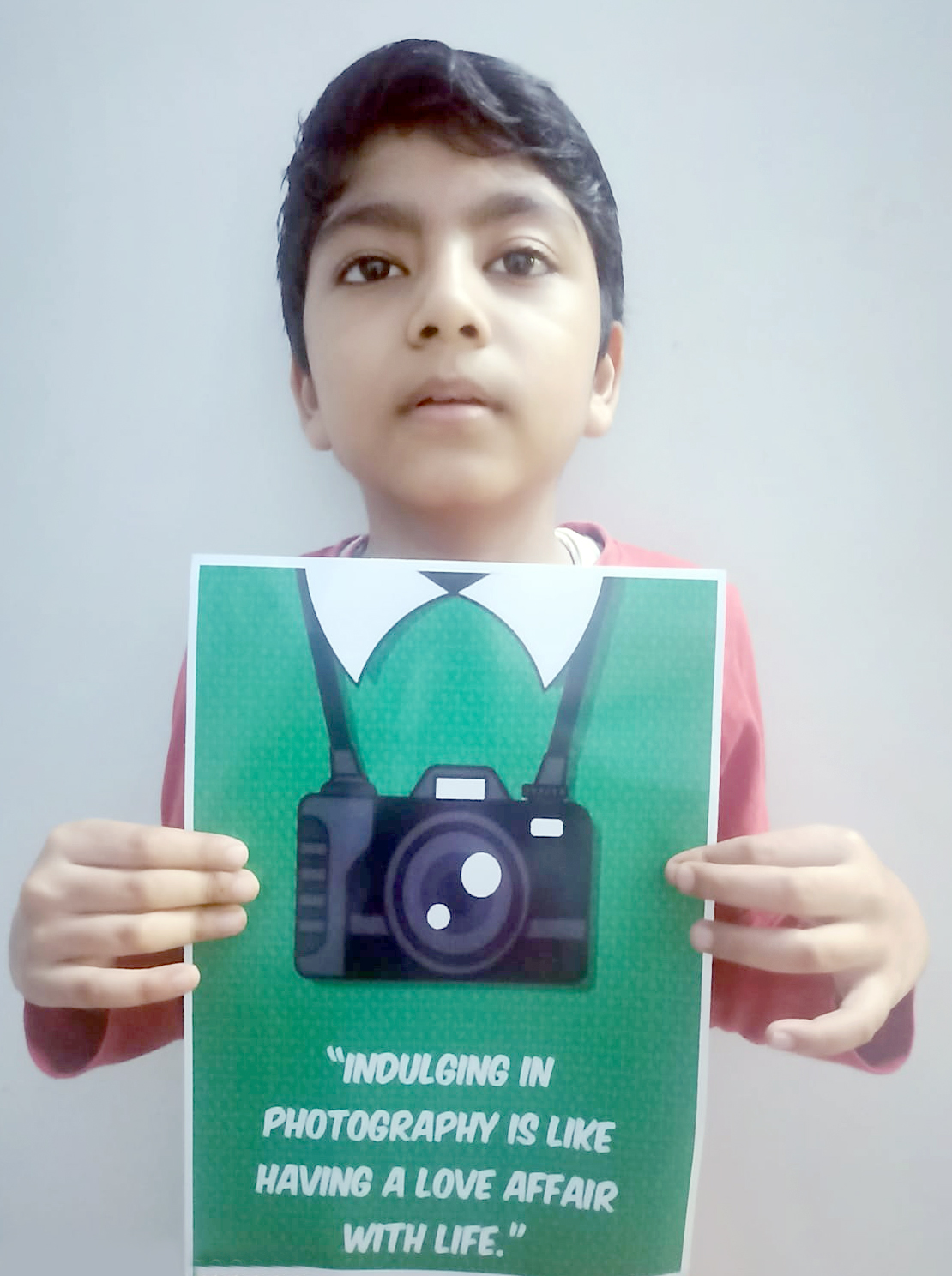 Presidium Punjabi Bagh, STUDENTS OBSERVE WORLD PHOTOGRAPHY DAY WITH ENTHUSIASM