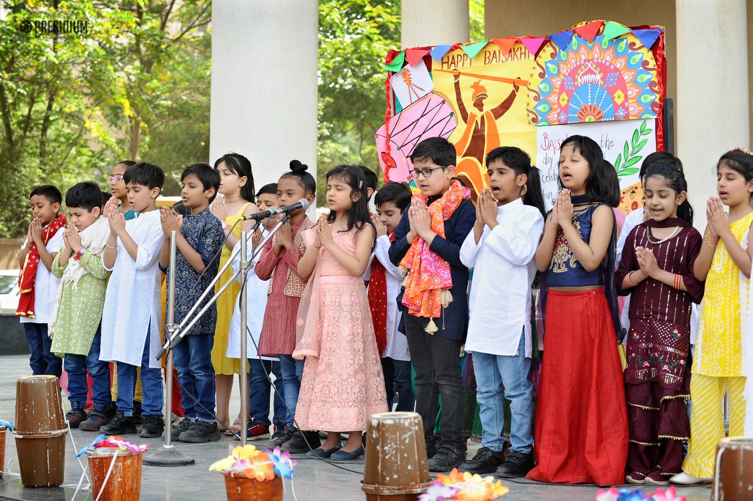 Presidium Gurgaon-57, PRESIDIANS WISH EVERYONE A HAPPY BAISAKHI WITH A SPECIAL ASSEMBLY