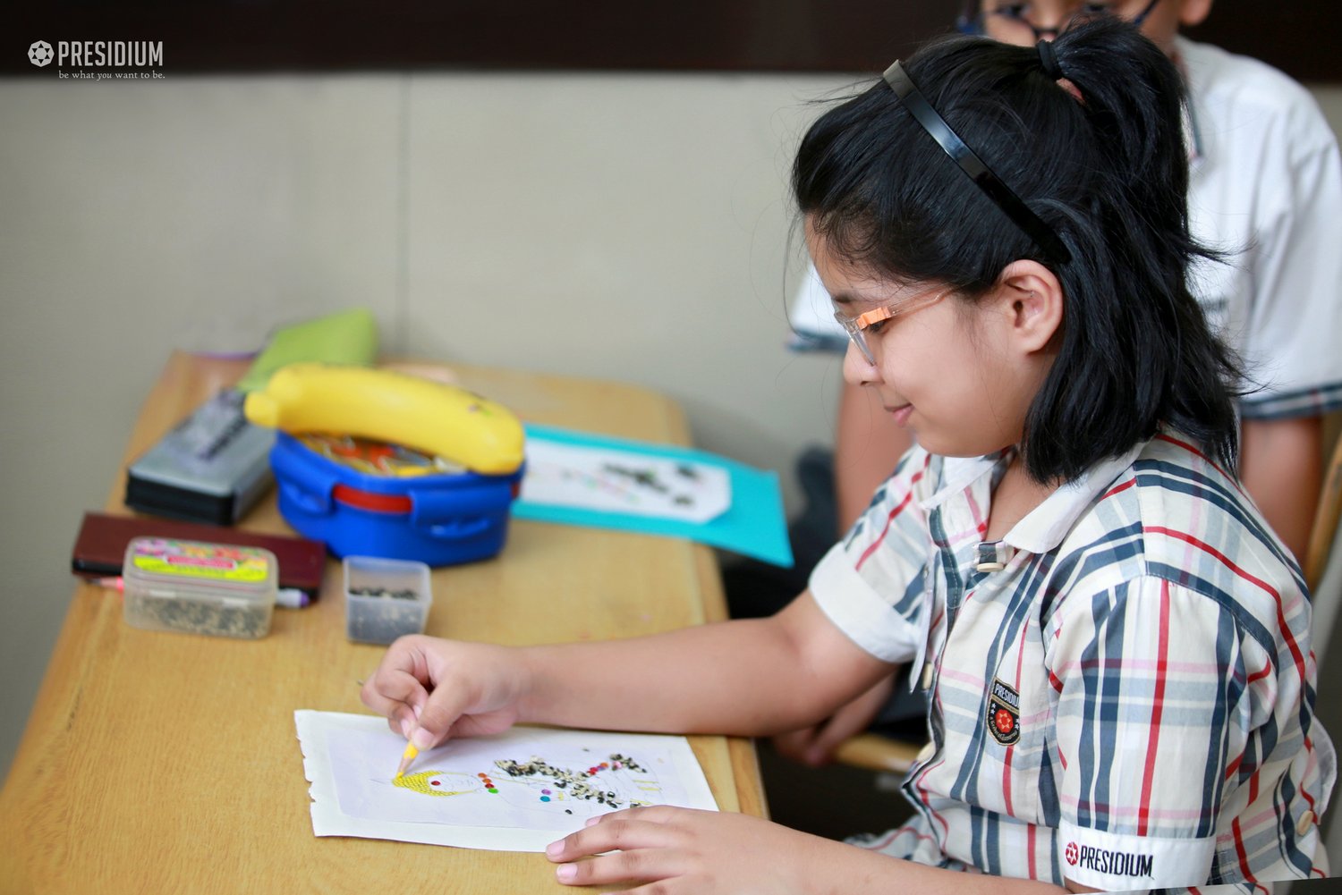 Presidium Indirapuram, STUDENTS LEARN  FROM THE NOBLE TEACHINGS OF LORD BUDDHA