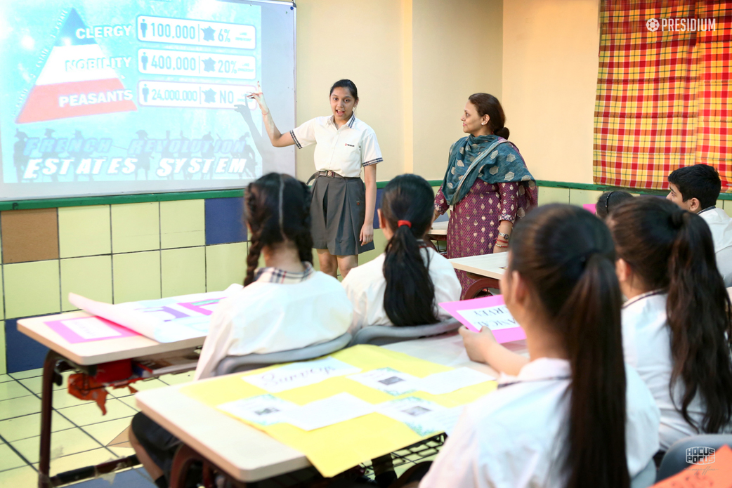 Presidium Punjabi Bagh, STUDENTS REVISE THE CONCEPT OF SIGN OF COMPARISONS