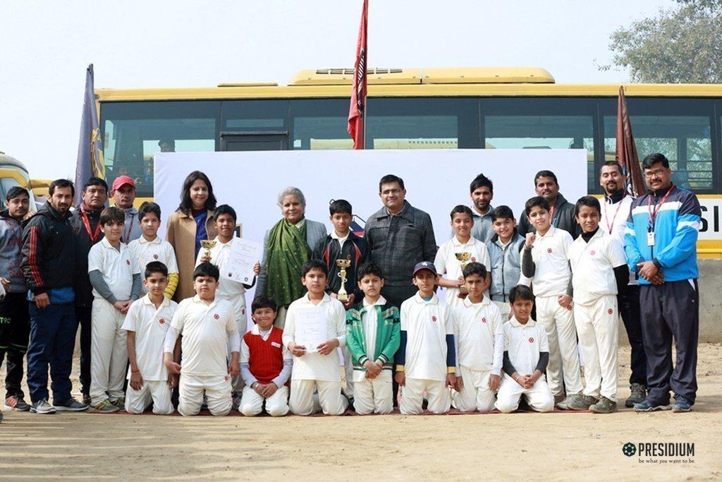 Presidium Gurgaon-57, INTER PRESIDIUM CRICKET TOURNAMENT: A DISPLAY OF UNMATCHED TALENT