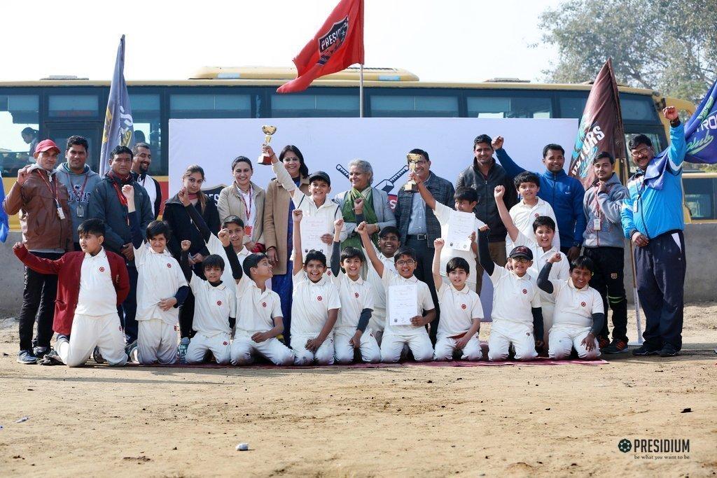 Presidium Indirapuram, INTER PRESIDIUM CRICKET TOURNAMENT-INDIRAPURAM ENTERS THE SEMIFINALS